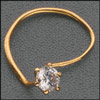 Diamond Nose Ring - AA1301A - Click here to View more details about this Product